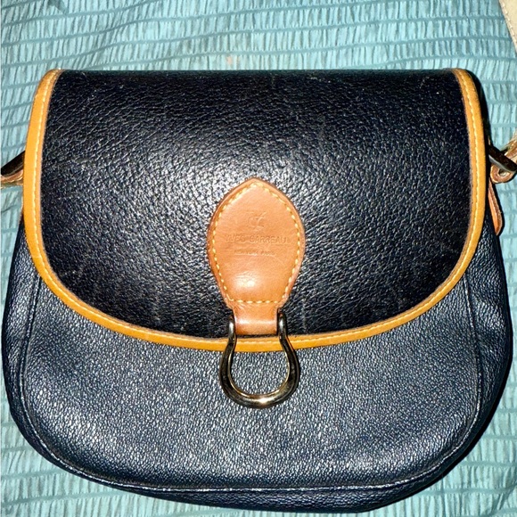 Yves Saint Laurent Black and Tan Crossbody Bag - Picture 1 of 5